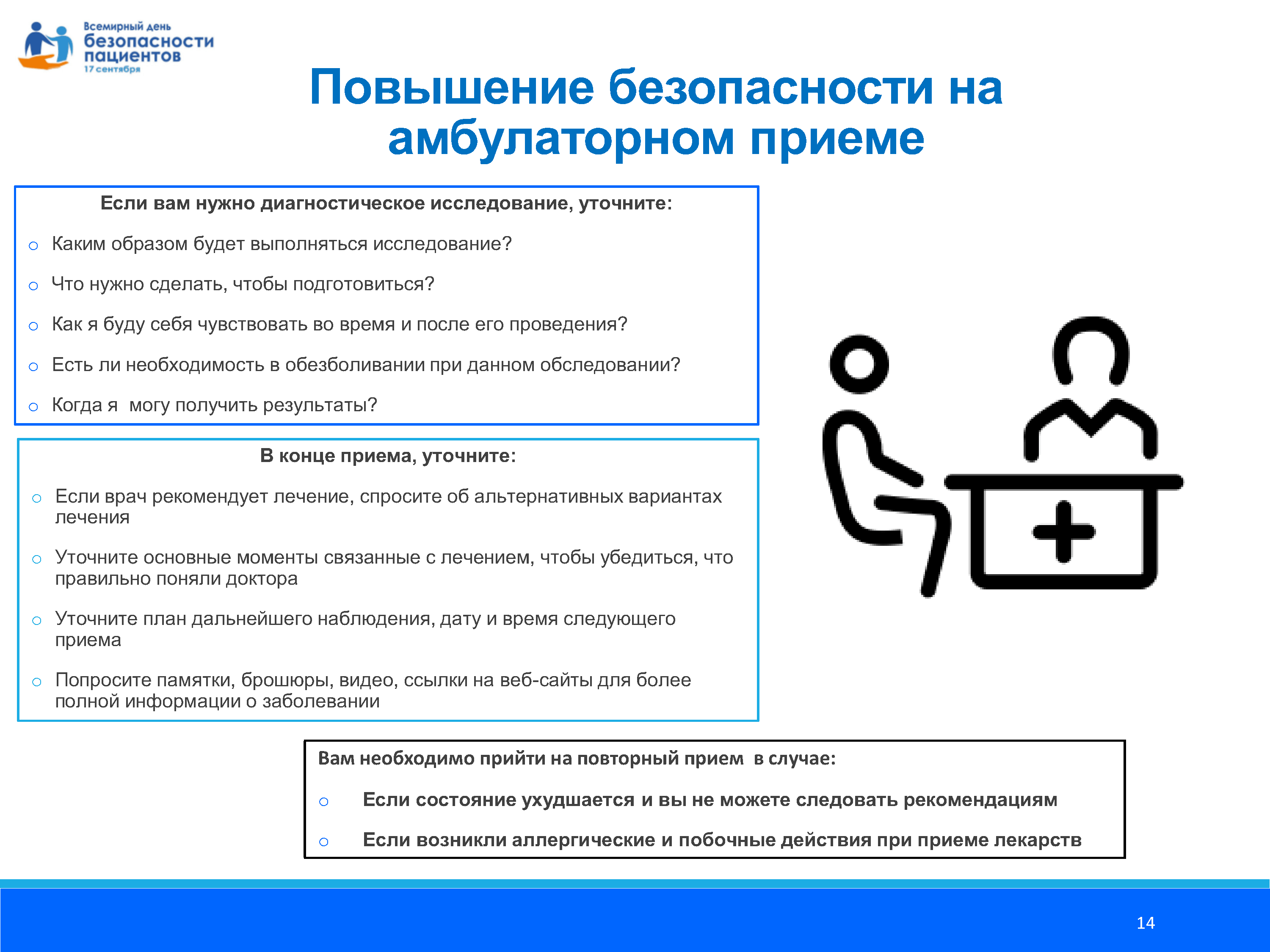 17 сентября Всемирный день безопасности пациентов | 18.09.2023 | Курган -  БезФормата